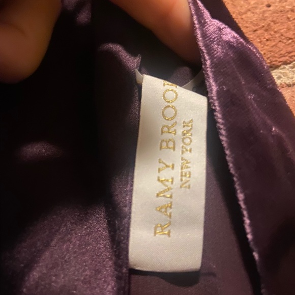 Ramy Brook Velvet Halter Mini Dress - Picture 5 of 5